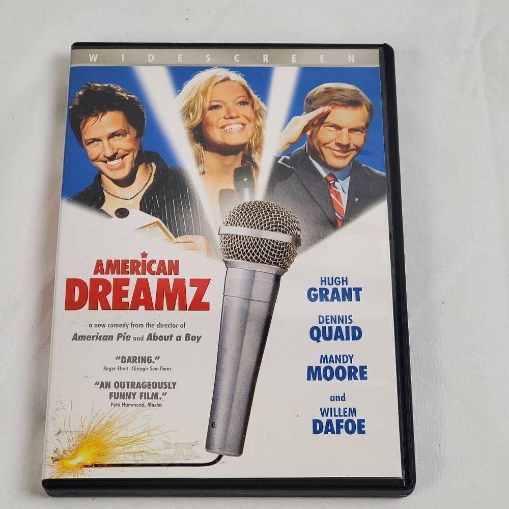 American Dreamz DVD Comedy Hugh Grant Dennis Quaid Mandy Moore
